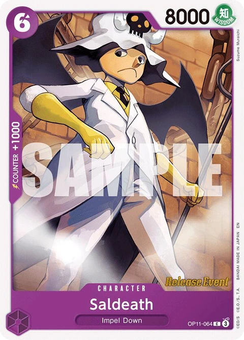 Saldeath - One Piece Card Game card