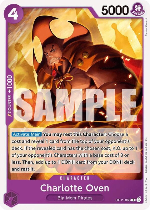Charlotte Oven - One Piece Card Game card