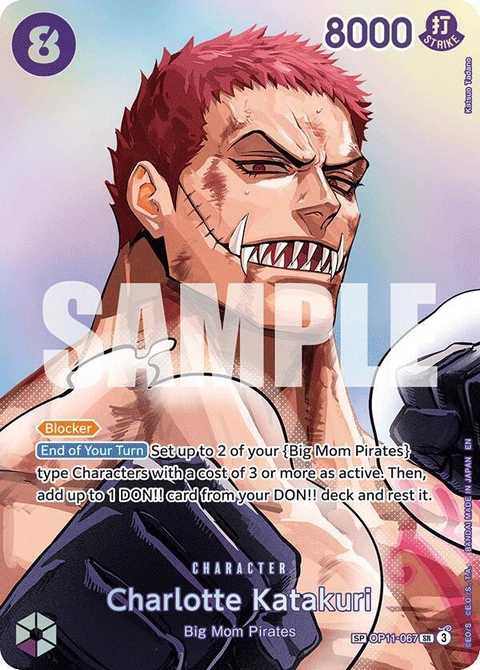 Charlotte Katakuri (SP) - One Piece Card Game card
