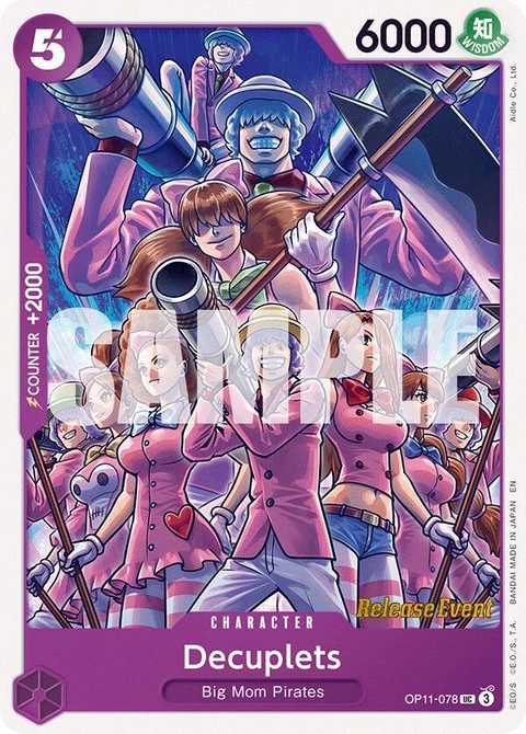 Decuplets - One Piece Card Game card