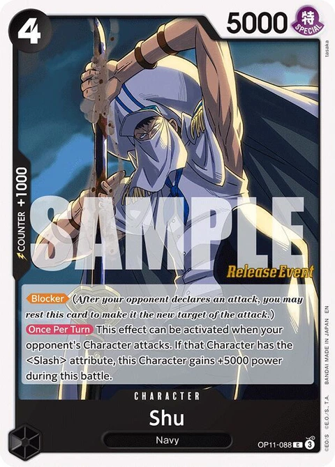 Shu - One Piece Card Game card