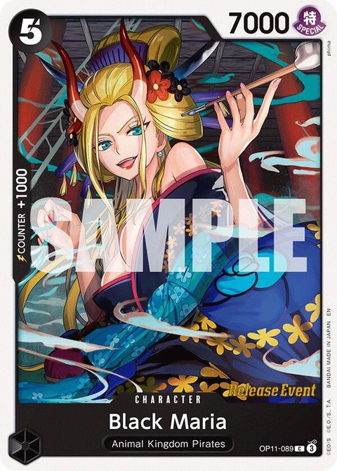 Black Maria - One Piece Card Game card