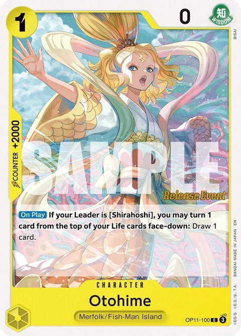 Otohime - One Piece Card Game card
