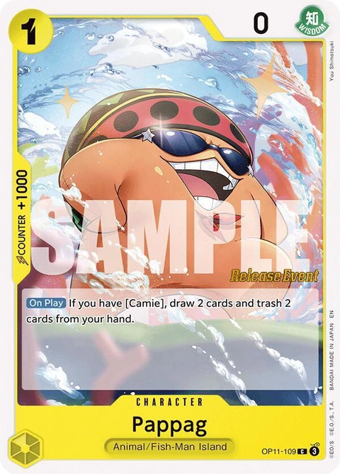 Pappag - One Piece Card Game card
