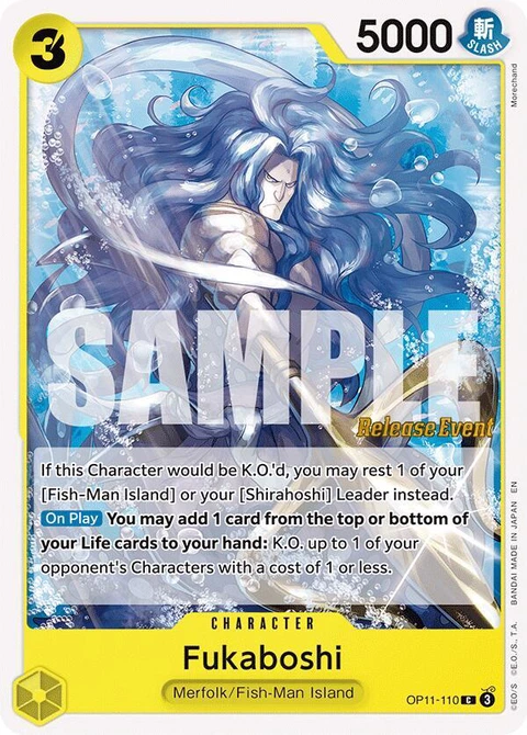 Fukaboshi - One Piece Card Game card