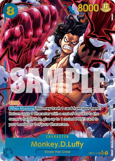 Monkey.D.Luffy (Alternate Art) - One Piece Card Game card
