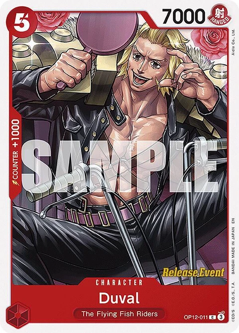 Duval - One Piece Card Game card