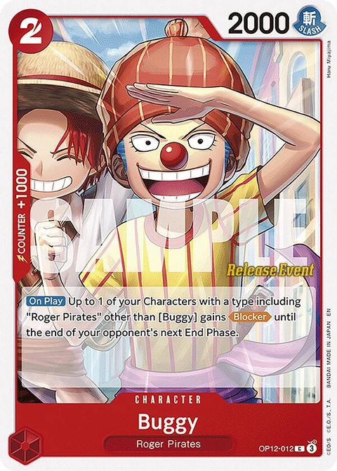 Buggy - One Piece Card Game card
