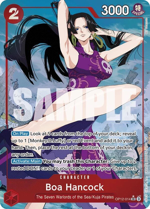 Boa Hancock (Alternate Art) - One Piece Card Game card