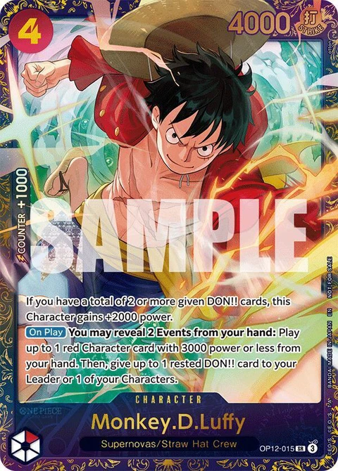 Monkey.D.Luffy (Treasure Cup 2025) - One Piece Card Game card