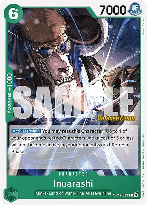 Inuarashi - One Piece Card Game card
