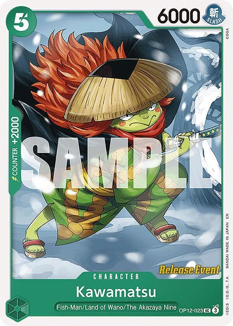 Kawamatsu - One Piece Card Game card