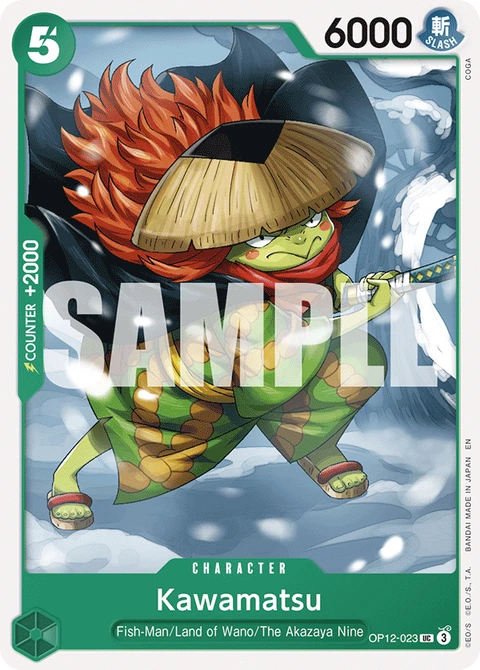 Kawamatsu (Zoro Deck) - One Piece Card Game card