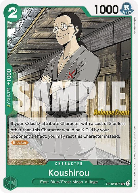 Koushirou - One Piece Card Game card