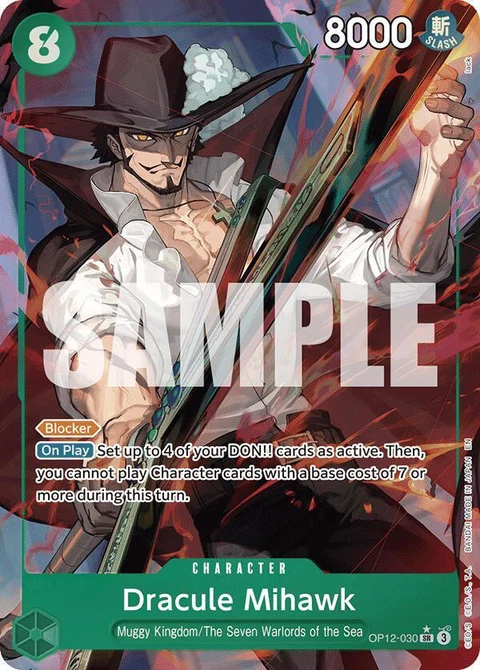 Dracule Mihawk (Alternate Art) - One Piece Card Game card