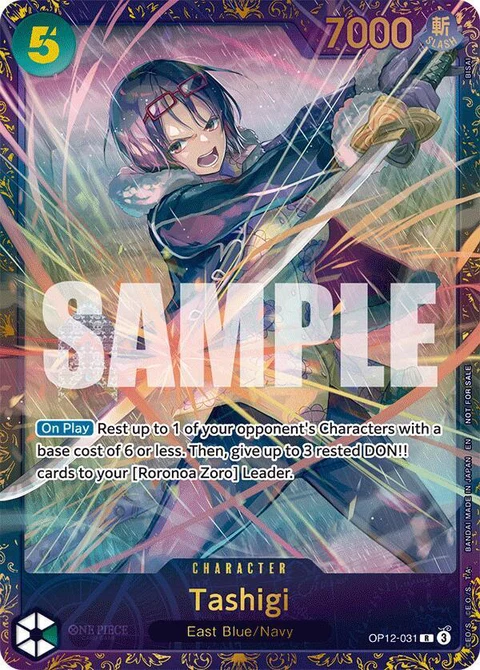 Tashigi (Treasure Cup 2025) - One Piece Card Game card