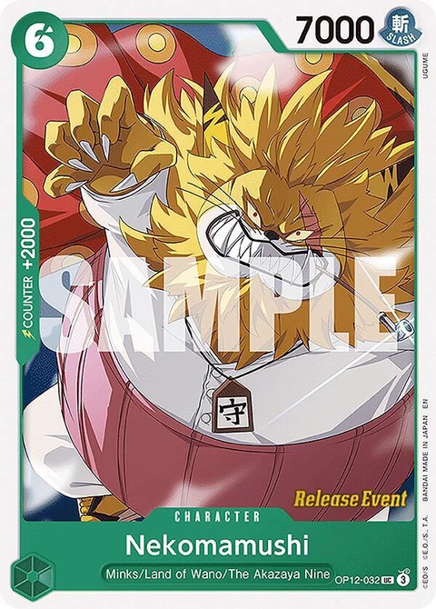 Nekomamushi - One Piece Card Game card
