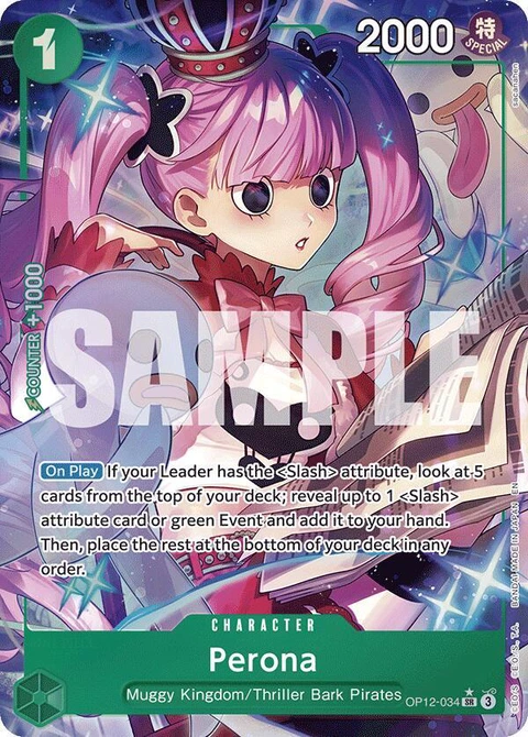Perona (Alternate Art) - One Piece Card Game card