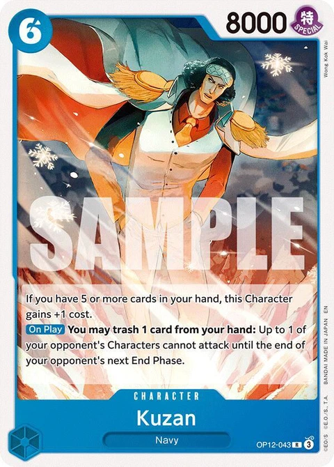 Kuzan - One Piece Card Game card