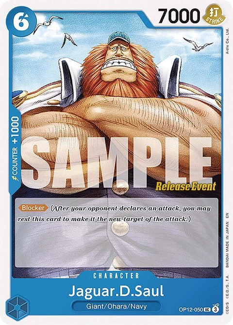 Jaguar.D.Saul - One Piece Card Game card