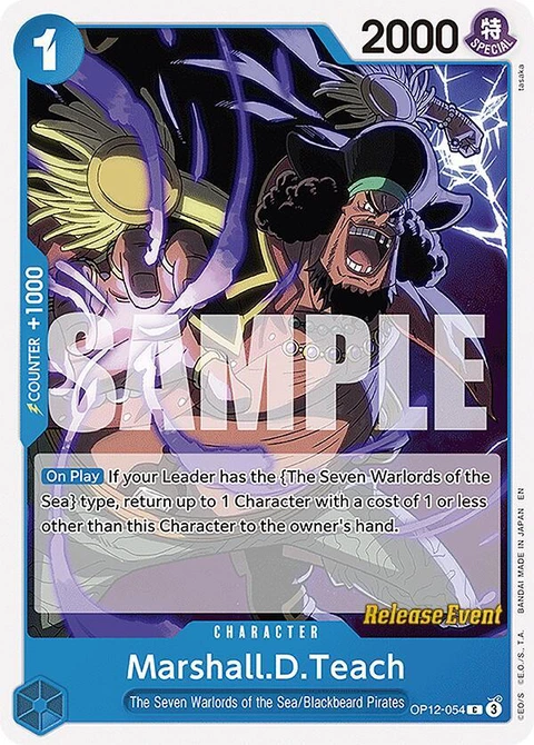 Marshall.D.Teach - One Piece Card Game card