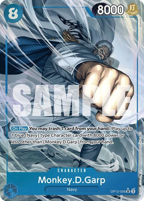 Monkey.D.Garp (Alternate Art) - One Piece Card Game card