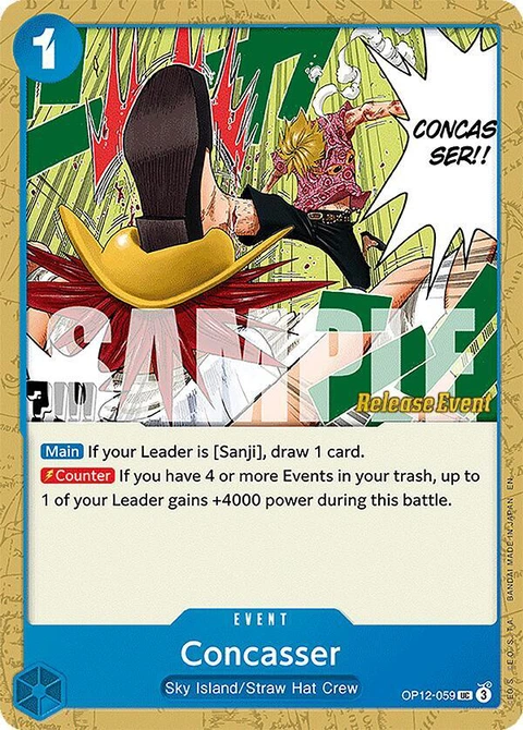 Concasser - One Piece Card Game card