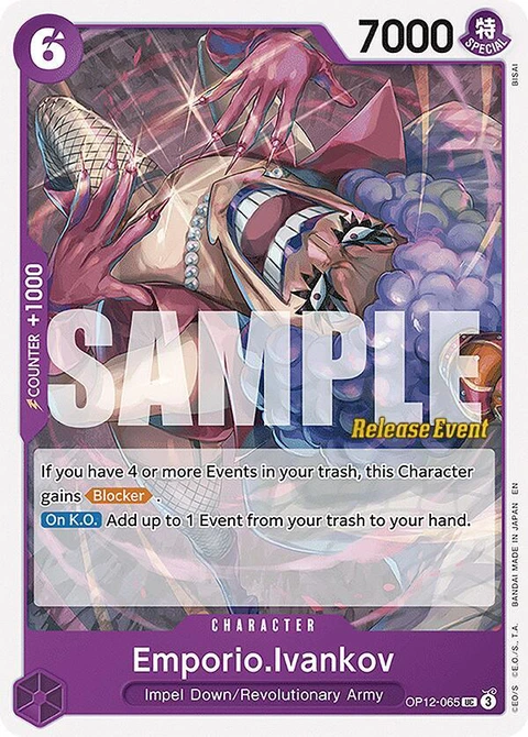 Emporio.Ivankov - One Piece Card Game card