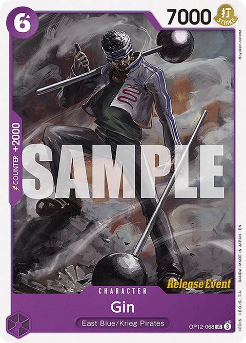 Gin - One Piece Card Game card