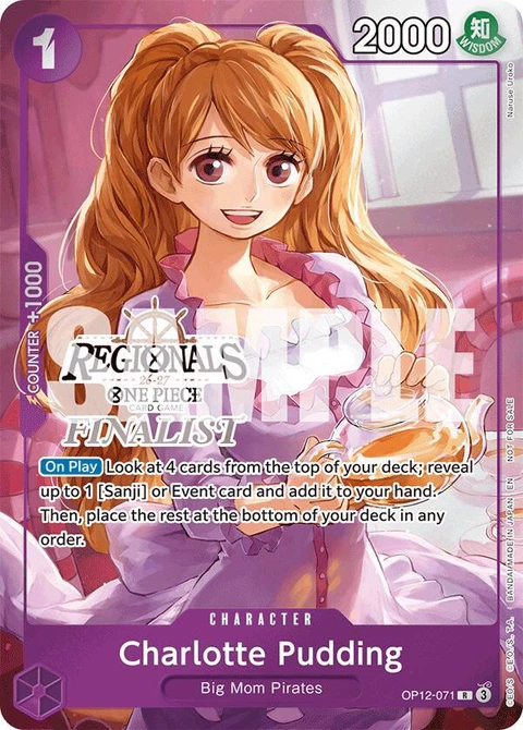 Charlotte Pudding (Regionals Finalist Card Set 26-27) - One Piece Card Game card