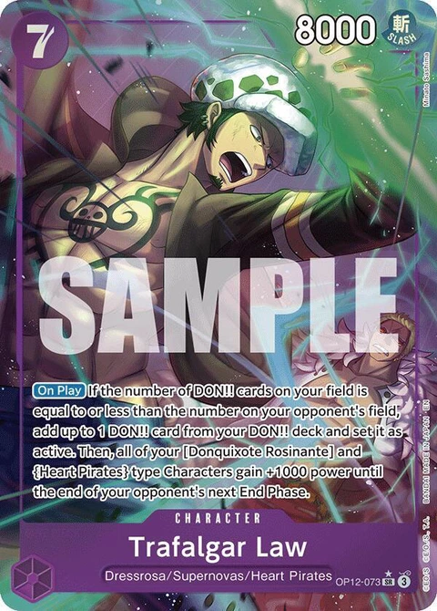 Trafalgar Law (Alternate Art) - One Piece Card Game card