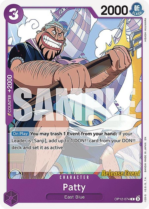 Patty - One Piece Card Game card