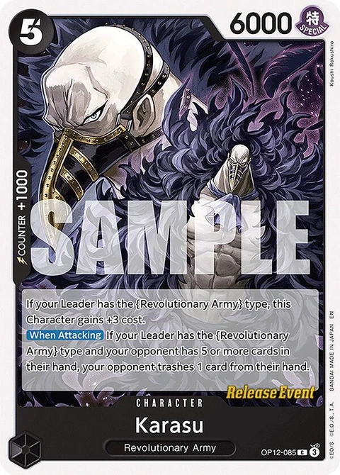 Karasu - One Piece Card Game card