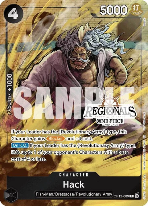 Hack (Regional Participation Pack 2026 Vol.1) - One Piece Card Game card