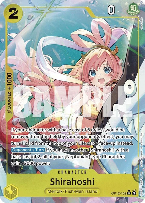 Shirahoshi (Alternate Art) - One Piece Card Game card