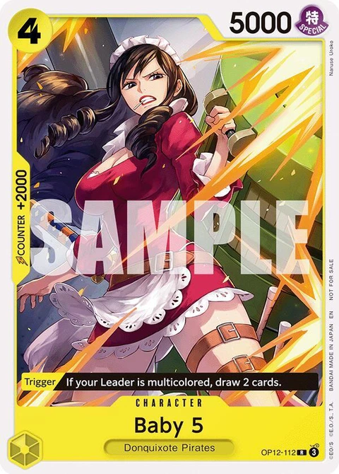 Baby 5 (Tournament Pack 2026 Vol. 1) - One Piece Card Game card