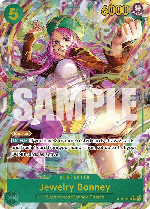 Jewelry Bonney (Alternate Art) - One Piece Card Game card