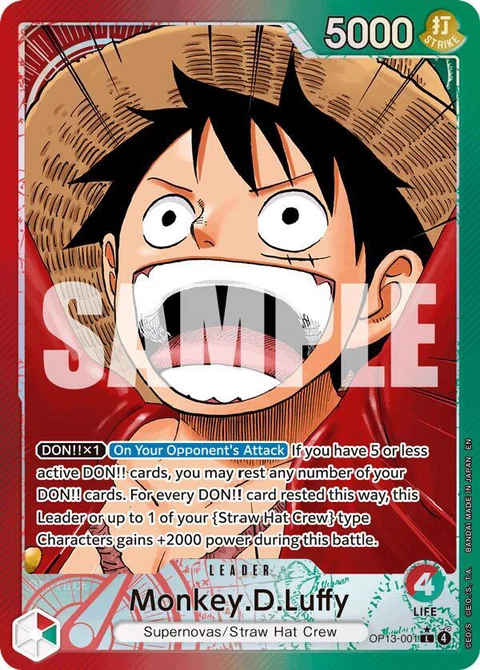 Monkey.D.Luffy (Alternate Art) - One Piece Card Game card