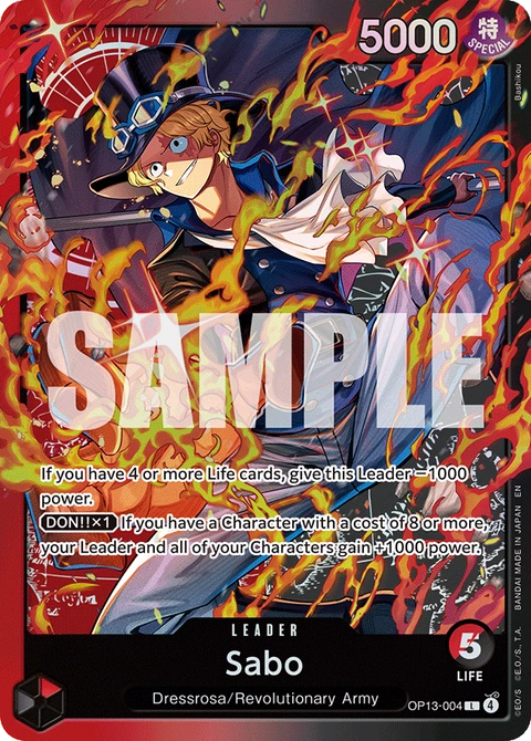Sabo - One Piece Card Game card