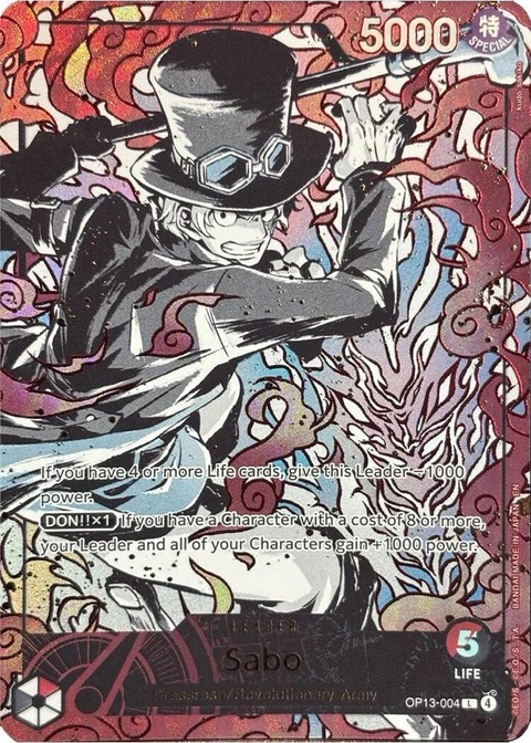 Sabo (English Version 3rd Anniversary Set) - One Piece Card Game card