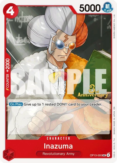 Inazuma - One Piece Card Game card
