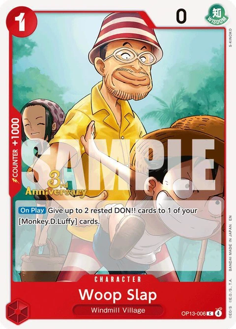 Woop Slap - One Piece Card Game card