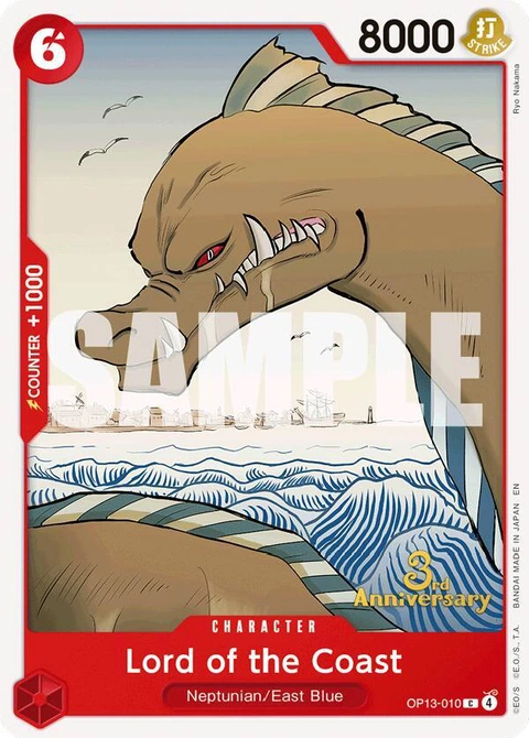 Lord of the Coast - One Piece Card Game card