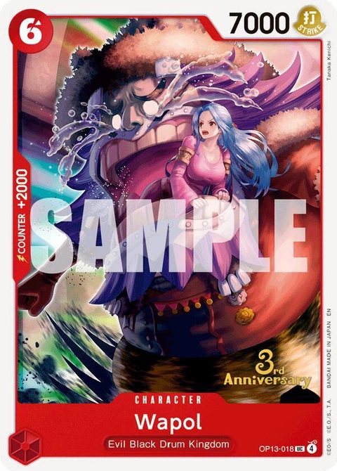 Wapol - One Piece Card Game card