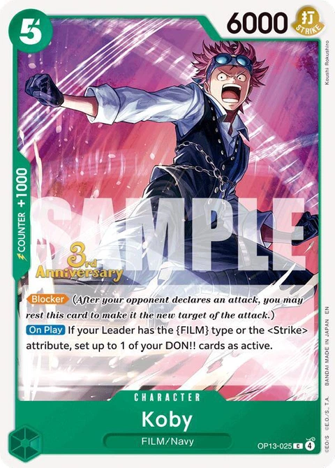 Koby - One Piece Card Game card