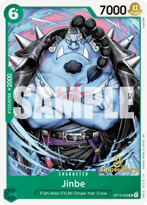 Jinbe - One Piece Card Game card