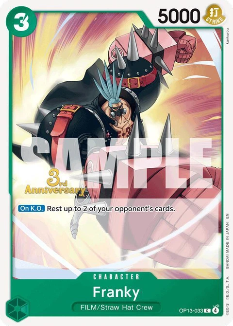 Franky - One Piece Card Game card