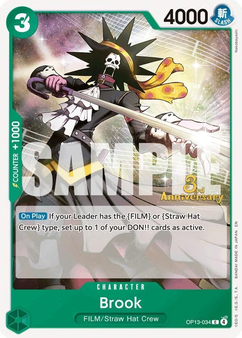 Brook - One Piece Card Game card