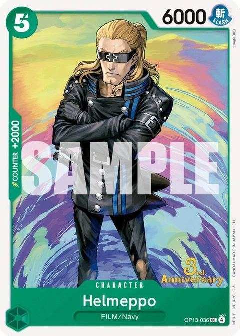 Helmeppo - One Piece Card Game card