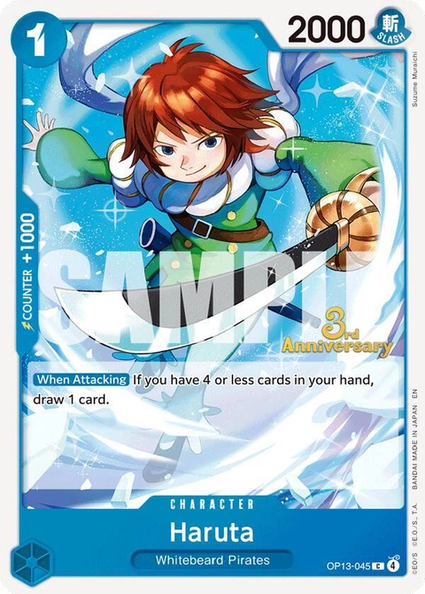 Haruta - One Piece Card Game card